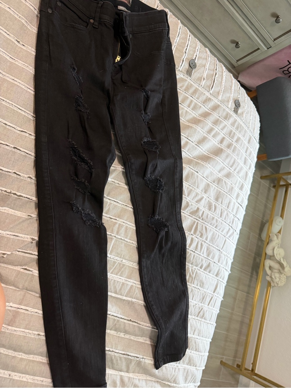 Torrid Woman’s Black Distressed Women’s Jeans